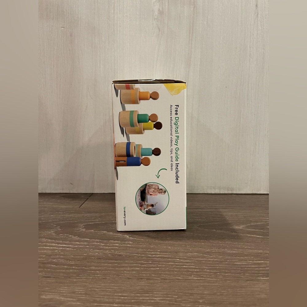 Lovevery Post & Play Peg People Baby Toy - 7ct - Picture 3 of 4